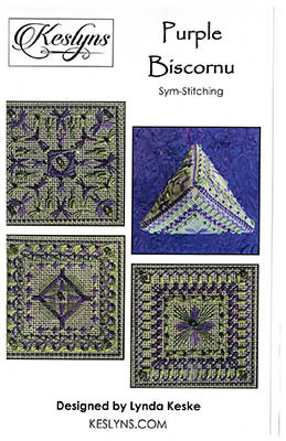 Purple Biscornu / Keslyn's