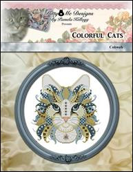 Colorful Cats Cobweb / Kitty & Me Designs