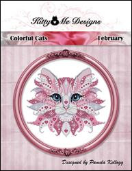 Colorful Cats February / Kitty & Me Designs