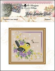 Four Season Birds Summer / Kitty & Me Designs