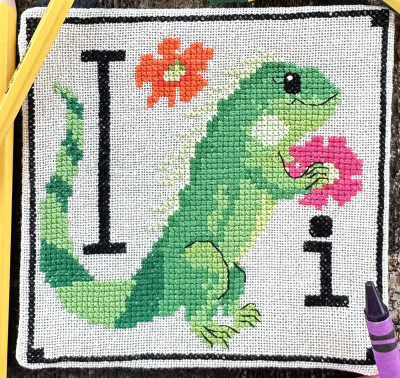 Isaac Iguana / Luhu Stitches