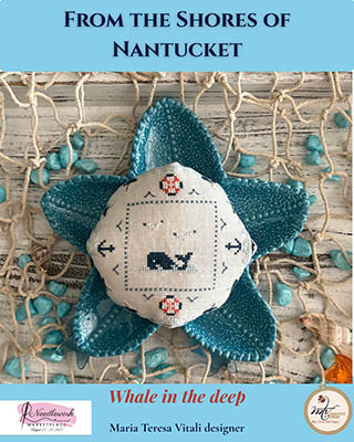 Whale In The Deep Biscornu / MTV Designs