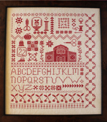 Americana Red / October House Fiber Arts