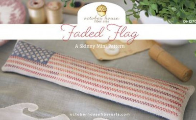 Faded Flag - A Skinny Mini / October House Fiber Arts
