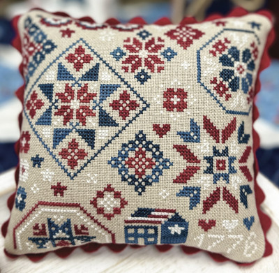 Patriotic Quaker / Primrose Cottage Stitches
