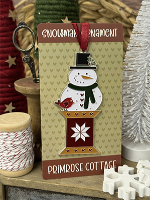 Snowman Ornament / Primrose Cottage Stitches