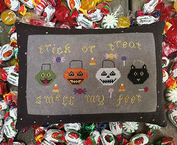 Smell My Feet / Rebel Stitcher Designs