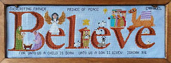 Believe In Christmas / Sister Lou Stitches