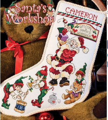 Santa's Workshop Stocking / Stoney Creek