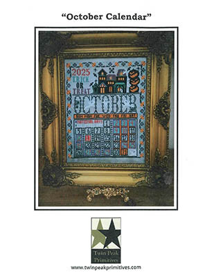 October Calendar 2025 / Twin Peak Primitives