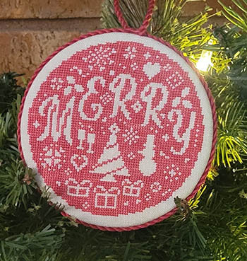 Merry Bauble / Wildflower Stitching LLC