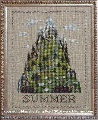 Summer Mountain / Filigram