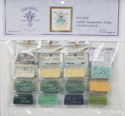March Aquamarine Fairy  / EMB PK / MD159E