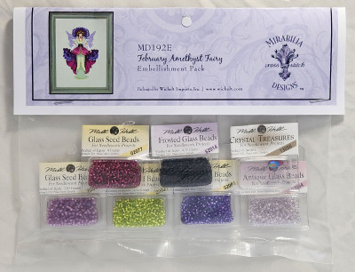 February Amethyst Fairy  / EMB PK / MD192E
