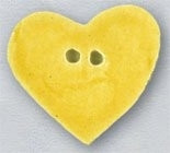 Large Bright Yellow Heart / Mill Hill / 86417