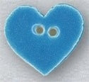 Small Aqua Heart / Mill Hill / 86397