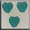 Channeled Heart Matte Emerald / Mill Hill / 12276