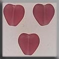 Channeled Heart Matte Fushia / Mill Hill / 12273