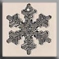 Large Snowflake Crystal Bright / Mill Hill / 12039