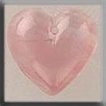 Medium Quartz Heart Pink / Mill Hill / 12100