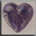 Medium Quartz Heart Purple / Mill Hill / 12099