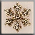 Medium Snowflake Gold / Mill Hill / 12038