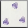 Petite Bell Flower Matte Tanzanite / Mill Hill / 12295