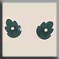 Petite Leaves Matte Dark Green / Mill Hill / 12230