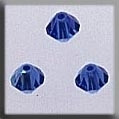 Rondele Sapphire AB 4mm / Mill Hill / 13033