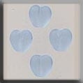 Small Channeled Heart Matte Sapphire / Mill Hill / 12083