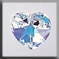 Small Heart Crystal AB / Mill Hill / 13036