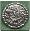 Creature embossed / Pewter Buttons & Hooks / PT113
