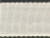 Banding - Cotton - Ivory with Scalloped Border / 71073 WI