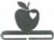 I Luv Apples Bell Pull - 6" / AM37682
