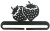 Strawberries Bell Pull - 6" / AM37722