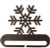 Snowflake Split Btm - Copper Vein - 6" / AM27194