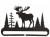 Alaska Moose Split Btm - Charcoal - 6" / AM29832