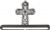 Cross Split Btm - Charcoal - 12" / AM23317