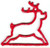 Red Reindeer - 4-1/2" / MHMR Red Reindeer Metal 4-1/2" ...