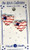 Large Heart Flag Pierced Earrings / MHUSA32