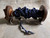 Miguel's Navy 1/2' Crinkle Ribbon (2yds) / D-207.