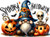 Spooky Halloween Magnet / 24-2441.