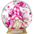 Snow Globe Valentine Gnome Magnet / 24-1073.