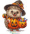 Hedgehog Halloween Magnet / 24-2720.