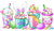 Easter Coffees Magnet / 23-1898.