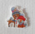 Cute Deer Fox And Friend Magnet / 20-1103.