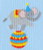 The Balancing Act 
 Jump - Little Stitchers Collection 
 by Kate Hadfield / BTJUMP2