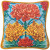 Caustic Chrysanthemum - Forbidden Botanicals - Tapestry Cushion
 Original artwork by April Mawhinney / BTTAM5