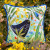 Merle Tapestry - Blackbird Tapestry 
 by Linda Hoskin / BTTLH4