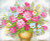 Vase of Flowers - No Count X-Stitch / NANC4408